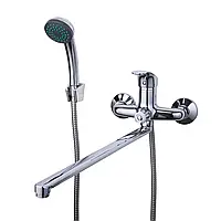 Змішувач для ванни Frap F2236 хром гусак 35см