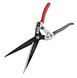 Садові довгі ножиці для обрізання кущів із пружиною, фото 9