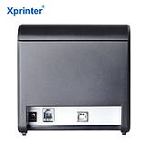 Принтер для друку чеків Xprinter XP-Q90EC USB+Ethernet з автоматичним обрізанням чека, фото 4