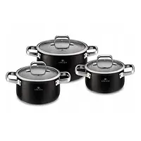 Набір каструль 6 предметів із неіржавкої сталі Gerlach Prime (5901035489363)