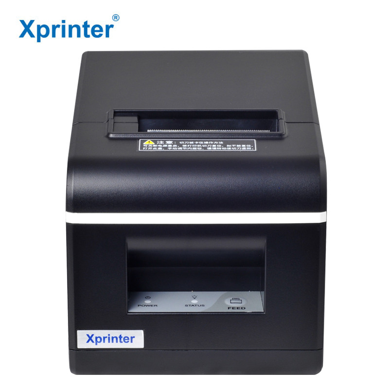 Принтер для друку чеків Xprinter XP-Q90EC USB+Ethernet з автоматичним обрізанням чека, фото 1