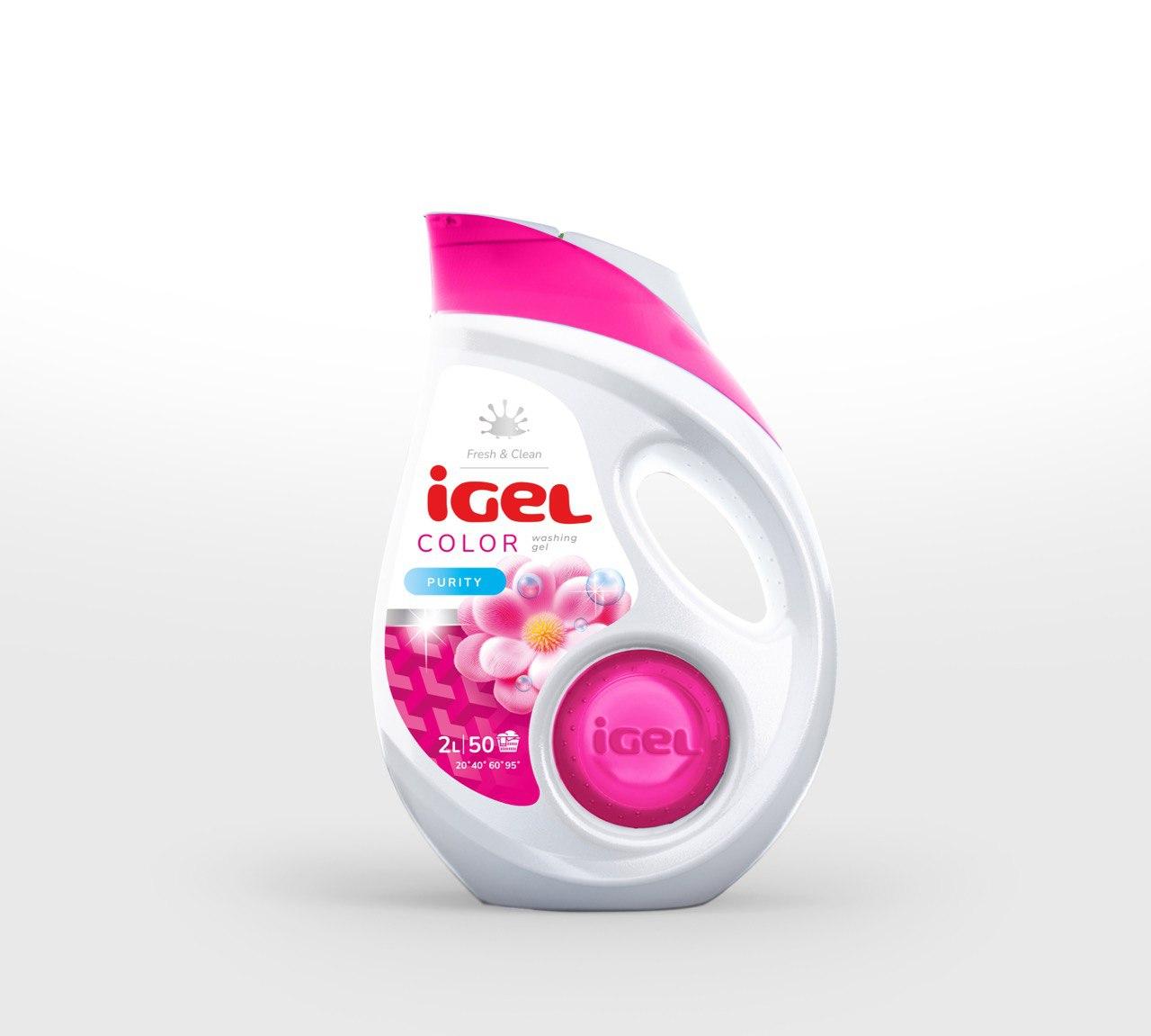 Гель для прання IGEL COLOR GENTLE POWER 2 л