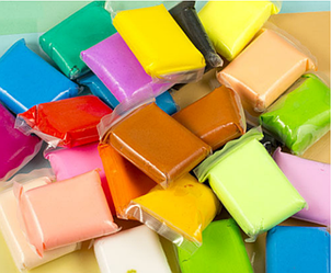 Повітряний пластилін 1шт. 6гр. 30890 в асортименті 14 кольорів