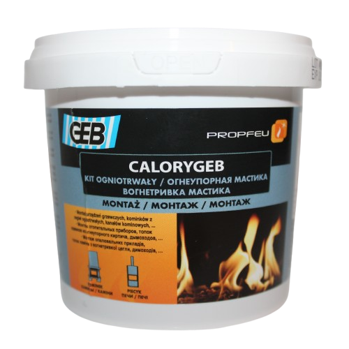 Вогнетривка мастика Geb Calorygeb 600 г