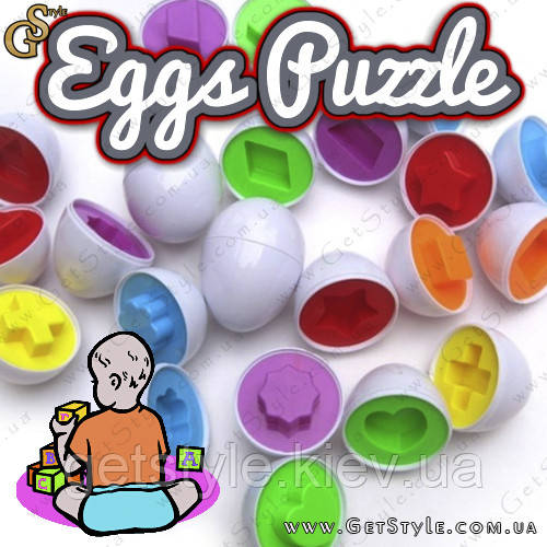 Іграшка-головоломка "Eggs Puzzle" - 6 шт