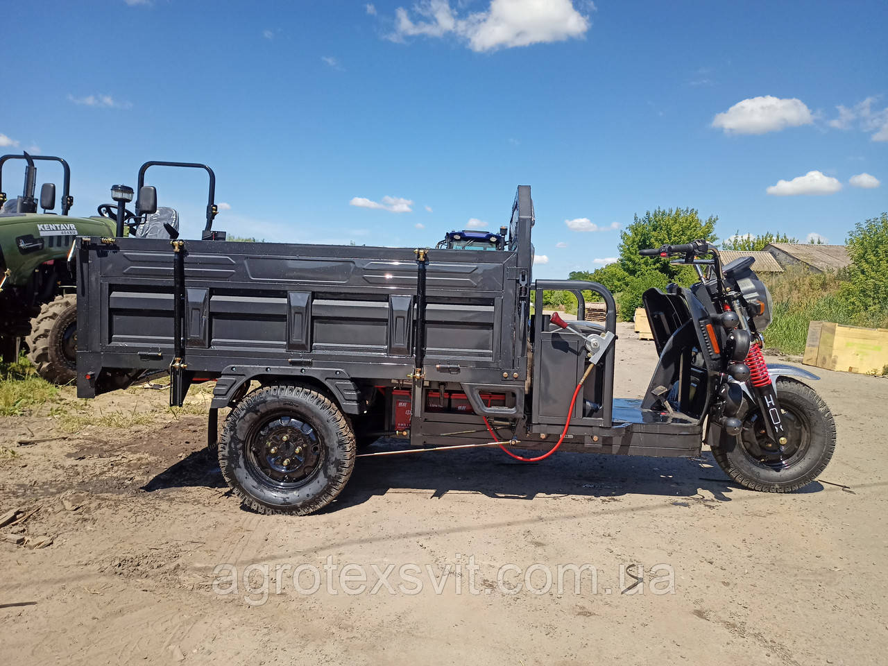 Вантажний Електротрицикл XDAO 2200W 72V/100Ah | Запас ходу 80 км, фото 1