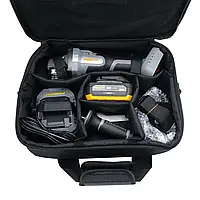 Акумуляторна болгарка Procraft industrial AG125A Сумка (1 акб та зп)