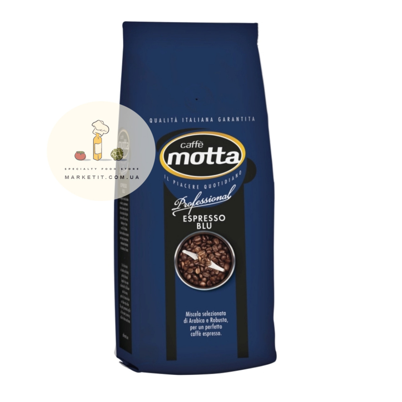 Кава в зернах Caffe Motta Espresso Blu, Італія 1 кг., фото 1