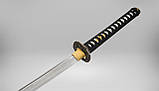 Самурайський меч Катана DRAGON DAMASK KATANA на підставці в подарунковому кейсі, фото 6