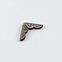 Фурнітура для скрапбукінгу і декору Finding Куточок для декору захисту кутів блокнота книги листівки Антична бронза Ціна за 1 шт