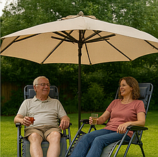 Розкладне крісло шезлонг| Чорний | навантаження до 150 кг | з подушкою | LEOBRO LB-ZGC-G2-BLK | для вдома, на дачі, або в подорожі, фото 5