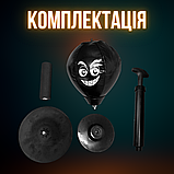 Настільний боксерський м'яч для зняття стресу, антистрес боксерска груша Hechpro (V378), фото 2