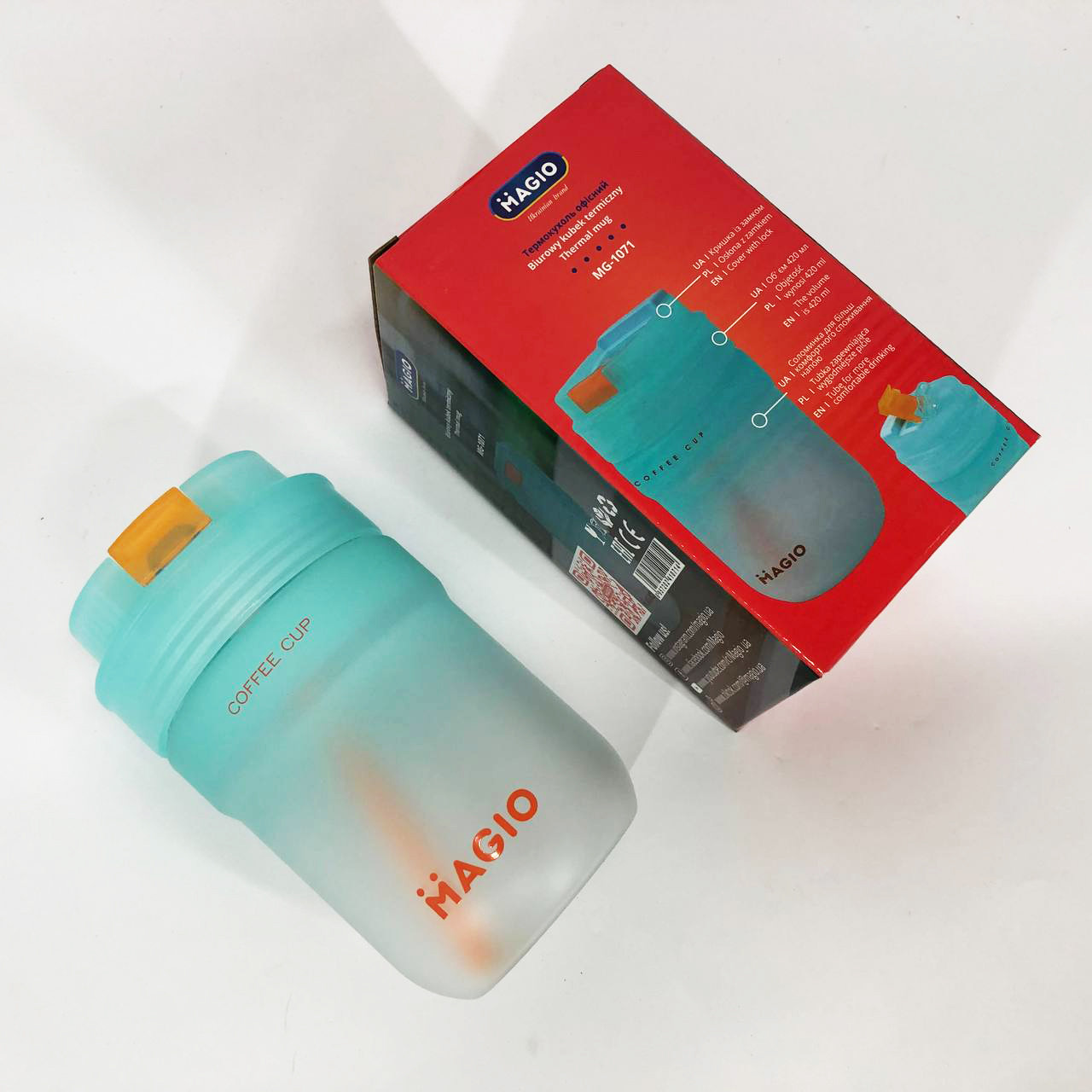 Термос для гарячих напоїв чаю Magio, Термос металевий, Термос для теплих напоїв Хороший чаю KE-70, фото 1