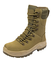 Берцы тактические для военных кожанные спецобувь рабочая