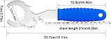 Гайковий ключ каретки велосипеда 3в1 TOOPRE TL-310 знімач касети, ключ для каретки, знімач фіксуючого кільця, фото 3