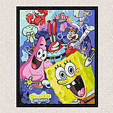 Картина за номерами Губка Боб/Спанчбоб 40*50 см Орігамі LW 3318, фото 8