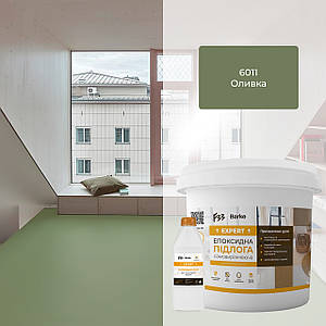 Епоксидна підлога Barko Expert — 5,5 кг Світла оливка