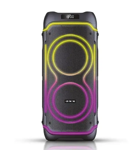 Акустична переносна колонка ZXX‑5540 2×100 Вт 2×10" TWS/FM/USB/TF/BT/REC/LED/2MIC/ДК, фото 1