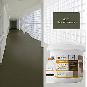 Епоксидна підлога Barko Expert — 5,5 кг Темна оливка