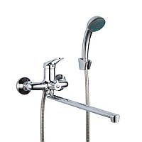 Змішувач для ванни Frap F2213 хром гусак 40см