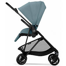 Прогулянкова коляска Cybex Melio Carbon Stormy Blue, фото 5