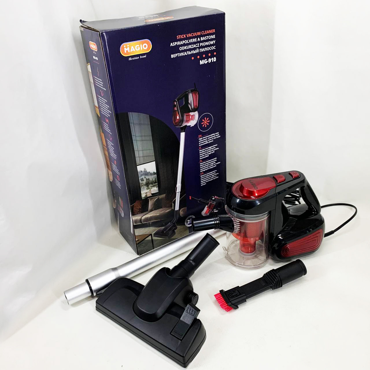 Пилосос для якості, Пи пилосос з контейнером для пилу Відмінний прибирання квартири WP-73, фото 1