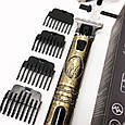 Електрична машинка для стрижки побутова RAF, Бездротова машинка для стрижки волосся NE-42, фото 4