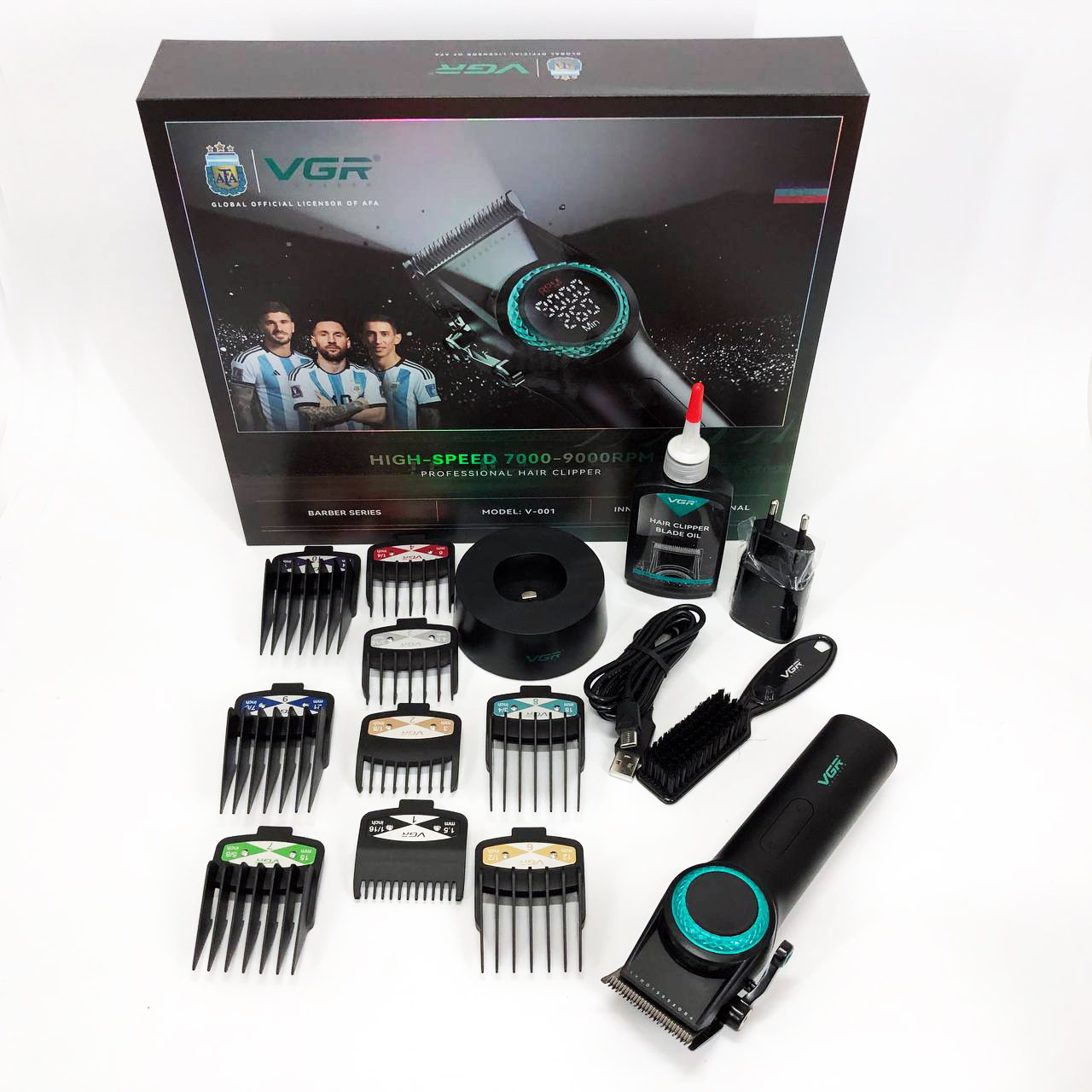 Набір машинок для стрижки VGR, Машинка для стрижки волосся професійна Машинка підстригання ZQ-29, фото 1