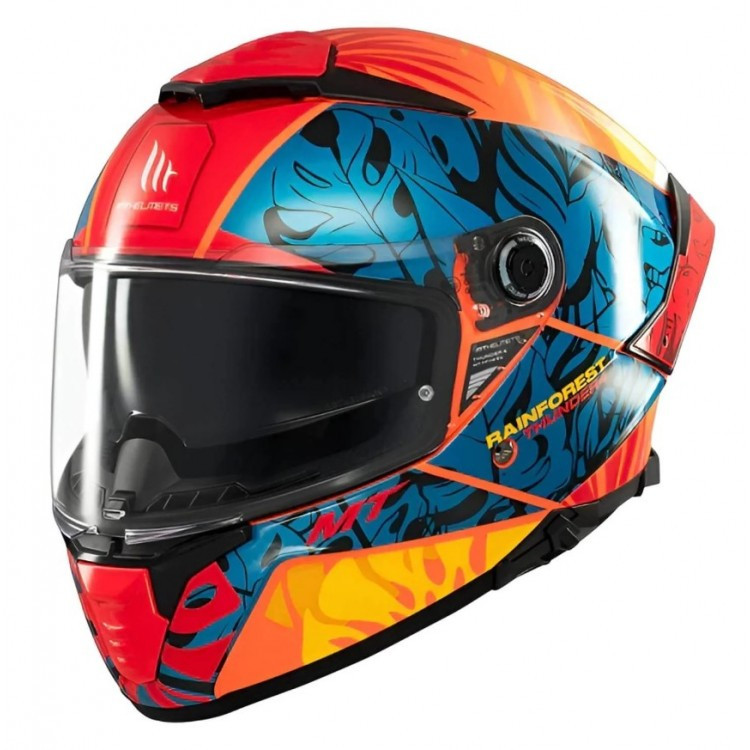 Мотошолом MT THUNDER 4 SV RAINFOREST C4 Gloss L