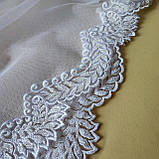 Елегантна хустка-шарф для нареченої "Розкішний образ", фото 2