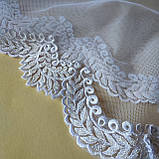 Елегантна хустка-шарф для нареченої "Розкішний образ", фото 3