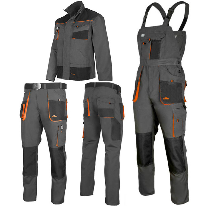 Спецодяг чоловічий захисний, комплект куртка, напівкомбінезон і штани, костюм для робочих спецівка роба