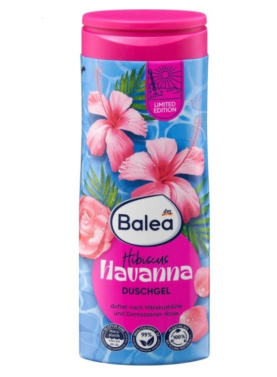 Гель для душу Balea Hibiscus Havanna 300 мл, фото 1