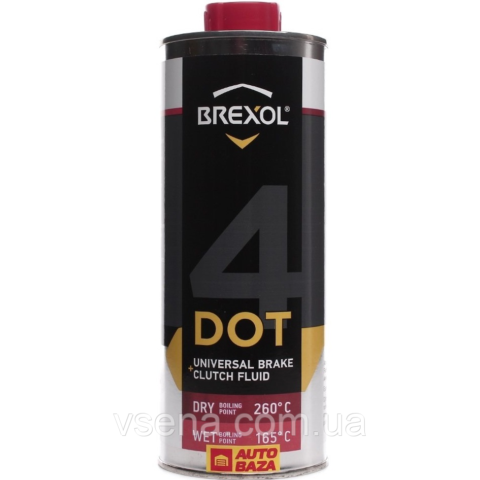 Рідина гальмівна BREXOL DOT4 450g (BREXOL) BRX-DOT-4 0.5