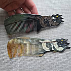 Гребінь з рогу буйвола 18см, фото 2