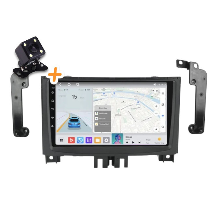 Магнітола для Volkswagen Crafter, Mercedes Sprinter 2006+ 4/64 ГБ на Android | 4G, QLED-экран, GPS, Bluetooth, фото 1