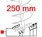 Ножі та гвинти до бура Husqvarna 250 мм