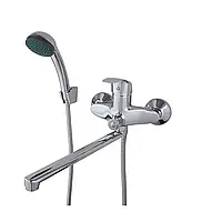 Змішувач для ванни Frap F22021 хром гусак 30см