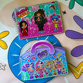 Комплект альбомів на липучках Тока Бока Аватар Ворлд №1