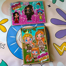 Комплект альбомів на липучках Тока Бока Аватар Ворлд №8