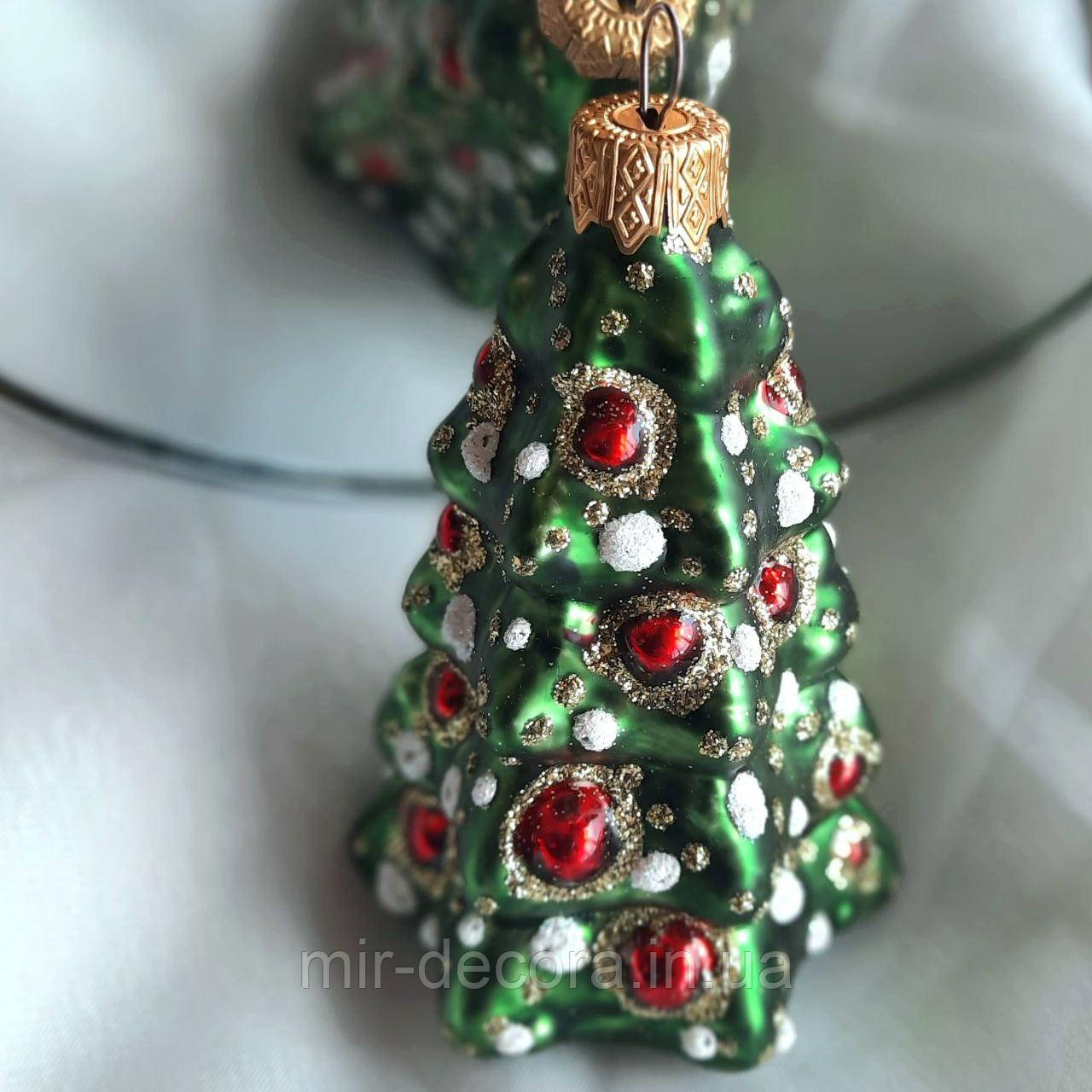 Формова ялинкова іграшка "Ялинка святкова", фото 1