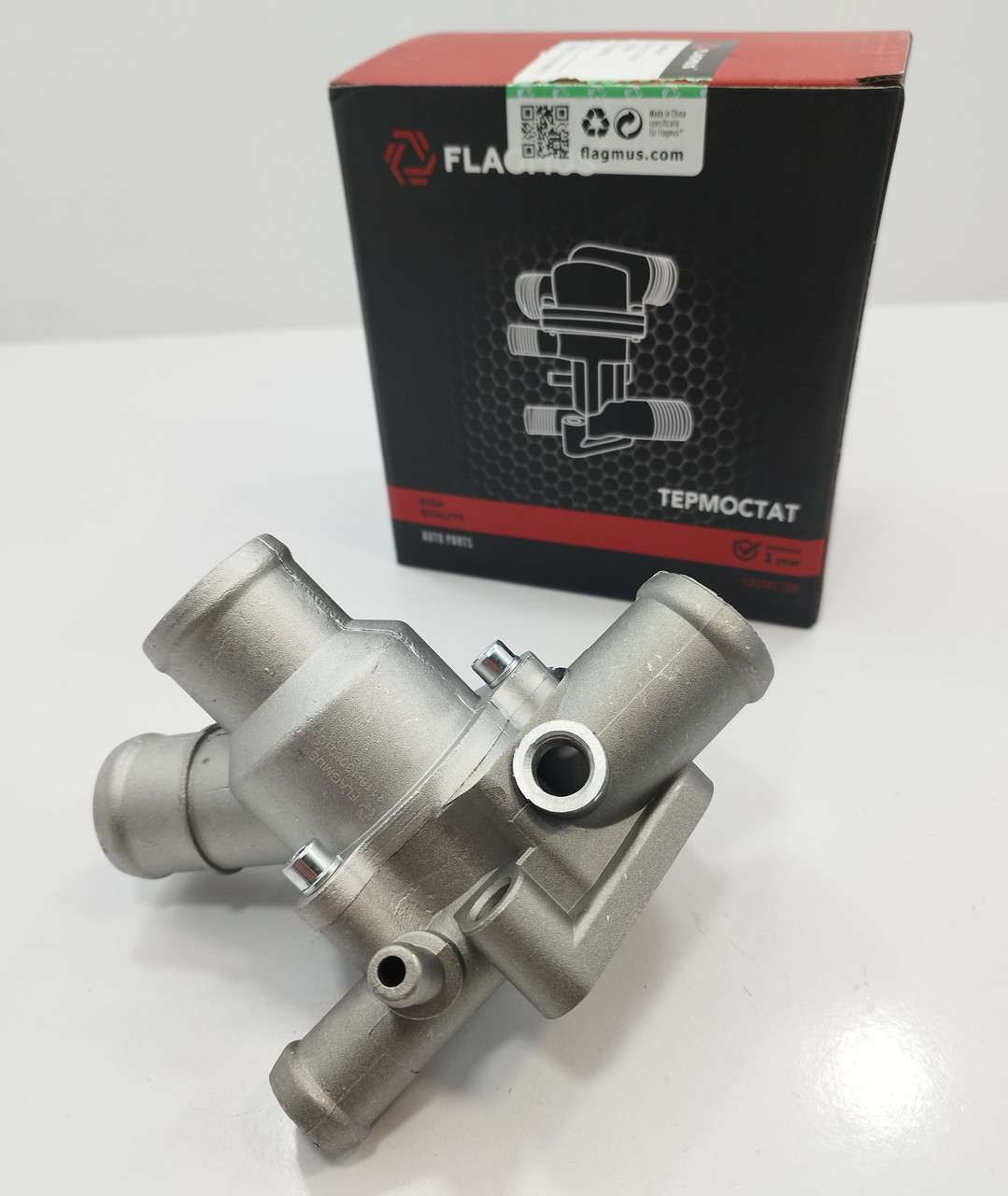 Термостат (в зборі) ВАЗ Калина 1117-1119 Flagmus, фото 1
