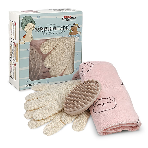 Doggyman Pet Washing Kit ДОГГІМЕН НАБІР ДЛЯ КУПАННЯ собак і котів, фото 1