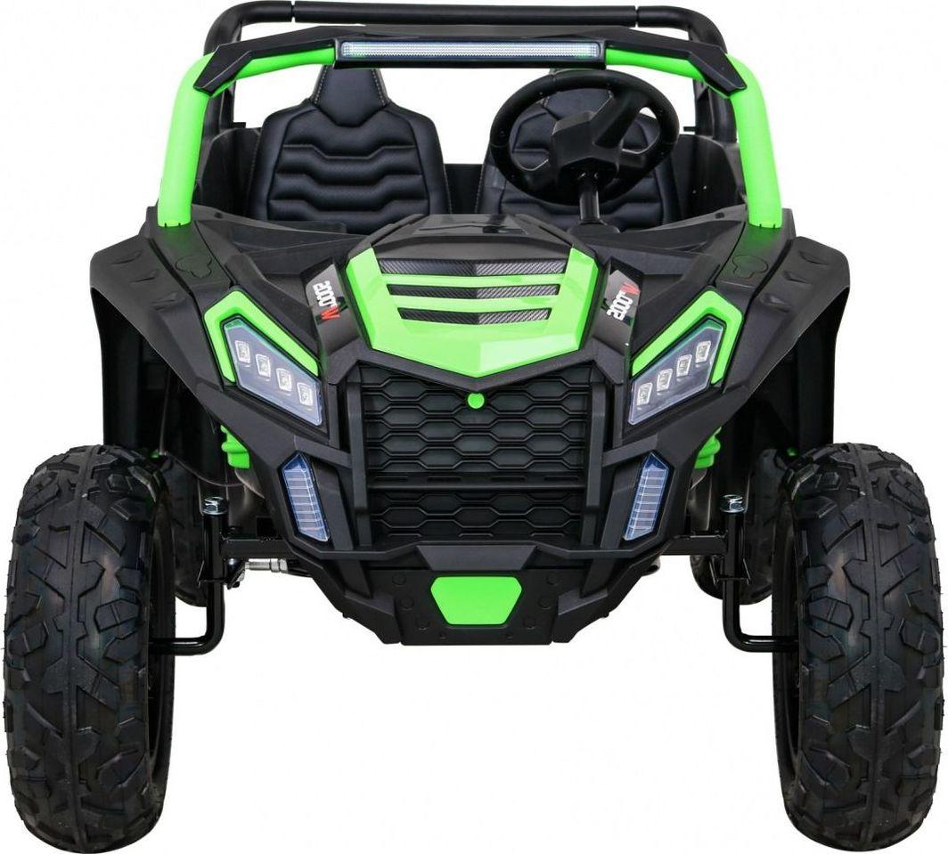 Дитяча акумуляторна машинка Баггі Strong Racing ATV для 2 дітей Зелена, фото 1