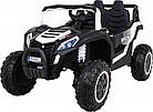 Дитяча акумуляторна машинка Баггі UTV 2000M Racing Battery Car, біла, фото 2