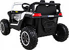 Дитяча акумуляторна машинка Баггі UTV 2000M Racing Battery Car, біла, фото 5