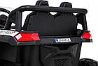 Дитяча акумуляторна машинка Баггі UTV 2000M Racing Battery Car, біла, фото 6