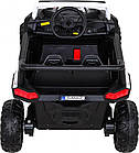 Дитяча акумуляторна машинка Баггі UTV 2000M Racing Battery Car, біла, фото 7