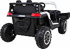 Дитяча акумуляторна машинка Баггі UTV 2000M Racing Battery Car, біла, фото 10