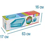 ☀️Дитячий каркасний басейн Intex 57173, 337л, 4,9 кг, 122х122х30 см Блакитний, фото 3